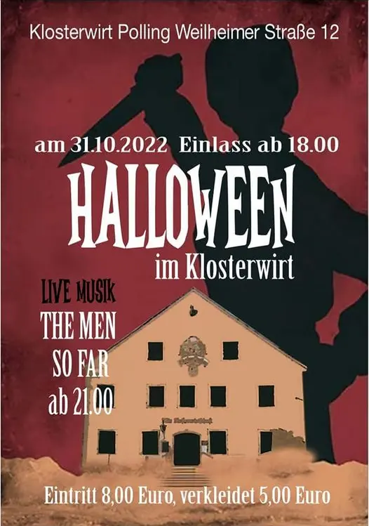 Klosterwirt Polling Halloween Party 2022 10 31